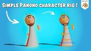 RIG SIMPLE d'un personnage CARTOON  avec Cloudrig | Tuto rig (FR)