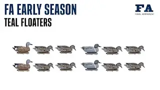 Why you NEED the FA Early Season Teal Floaters!