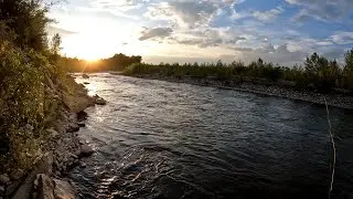 Hiking in Southern Alberta - Fishing Rainbows and Exploring the Sheep River