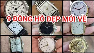 9 Đồng hồ đẹp mới về giao lưu