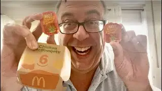 McDonald&rsquo;s New Hot Honey Sauce🔥😱