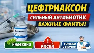Цефтриаксон: что это за антибиотик и когда его применяют