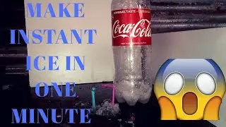 INSTANT   ICE WATER BANDING TRICK  (AMAZING )
