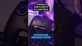 CONTROLE DATA FROG S80 BOM E BARATO DO #aliexpress CONFIRA UNBOXING E TESTES