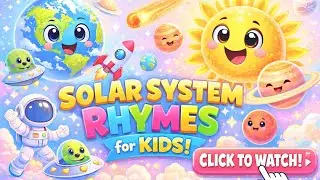 🌞 Solar System Rhyme for Kids 🌍 | Fun Planet Song | like and Subscribe please!