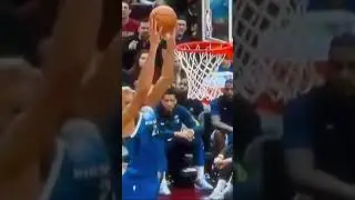 Rudy Gobert Airballs Wideopen Dunk!