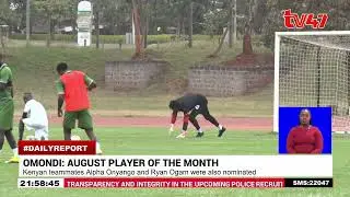 Bryne Omondi named SJAK August Sports Personality of the month