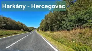Harkány, Hungary - Hercegovac, Croatia via Slatina - Virovitica - Grubišno Polje-  Velika Jasenovača