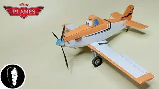 DIY Dusty - Disney Planes Paper Model
