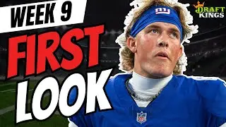 Первый взгляд на состав DraftKings на 9-ю неделю НФЛ | Выборы NFL DFS