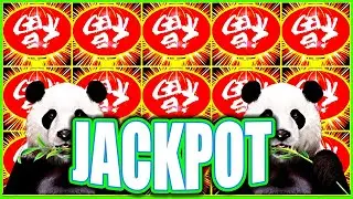 О боже, она наконец-то выиграла джекпот в слоте Panda Magic Dragon Link!