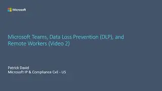 Microsoft Teams DLP - Create a Teams DLP Policy