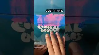 JUST PRINT.（marbled ink）
