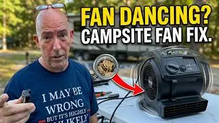 🛠️ Hidden in Detail: Campsite&nbsp;Fan&nbsp;Problem&nbsp;- Fixing Aero Fan Vibration &ndash; RV Hack!