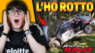 RAGAZZO ITALIANO PROVA ASSETTO CORSA RALLY 😂