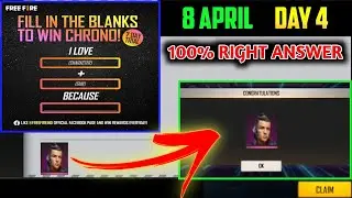 fill in the blanks event free fire/day 4 of weeklong daily giveaway/fill in the blanks answer