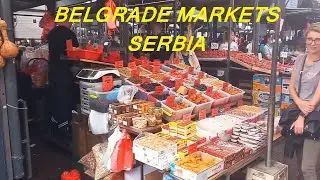 BELGRADE MARKETS | ZELENI VENAC | KALENIC |  BAJLONI   | SERBIA - 1 | BINU