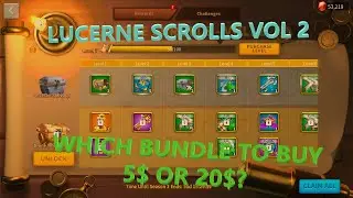 LUCERNE SCROLLS VOL 2 - WORTH OR NOT TO SPEND MONEY? | Rise of Kingdoms