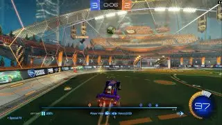 Playing Rocket league! (btw i didnt know what i was doing...)