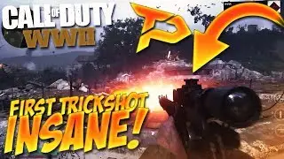 TeamPsyQo's First INSANE Trickshot on Call of Duty: WW2!