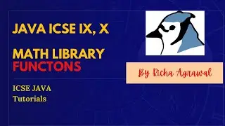 JAVA MATH LIBRARY FUNCTION