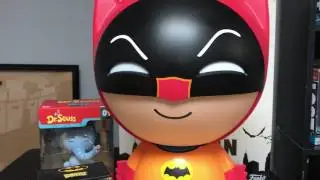 2016 FUNKO FUNDAYS MEGA DORBZ ORANGE BATMAN 18 INCH VINYL FIGURE REVIEW