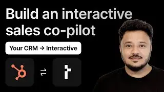 Building an interactive sales copilot with C1 & HubSpot MCP