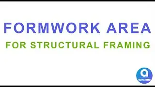 Formwork Area - Part 4: Calculate for Structural Beam | Revit Plugin #AlphaBIM