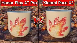 Honor Play 4T Pro VS Xiaomi Poco X2 Camera Comparison,Honor Play 4T Pro PUBG Gaming, Battery Test