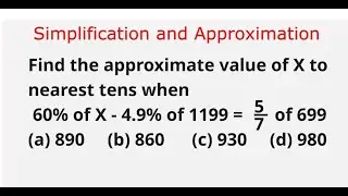 Simplification and Approximation | Question 13