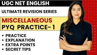 Most Important PYQ Revision Series || NTA UGC NET English Literature - Sunaina Jethani