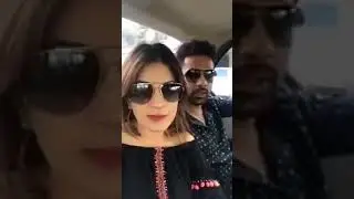 Bandgi Kalra And Puneesh Sharma's Romance in car & Wedding Shopping