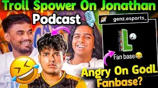 Manya Spower Podcast🚨🎥 Troll Spower On Jonathan🤣 Angry On GodL Fans?😳