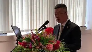 QIAN BO Chinese Ambassador - Fiji China 45 yrs of Diplomatic Relations