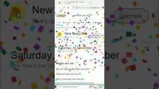 Search for "New year's Eve 2022"   #newyearseve2022 #short