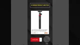 the best tripod for a blogger content creator. Ulanji  44 #vairalvideo #shortvideo #foryou #500k
