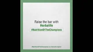 Give yourself the best possible platform to succeed with Herbalife's sports nutrition portfolio