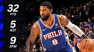 Paul George NAILS Season-High 9 Triples In Win vs Bucks