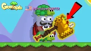 Making the GOLDEN HAMMER!! | Growtopia