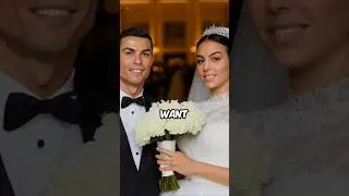 Ronaldo and Georgina's Wedding 🎉 | #shorts