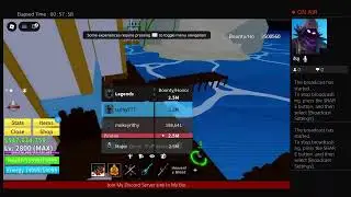 Doing Raids bounty Hunt Grind And More In Blox Fruits