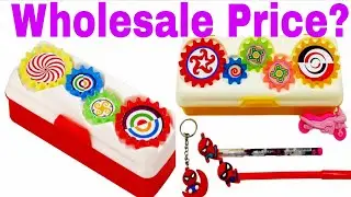 Pencil Box unboxing and review🔥Best Spinner Pencil Box.Fidge Spinner Pro Compass Box. 