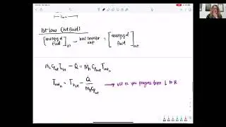 Heat Transfer - Parallel Flow Heat Exchanger