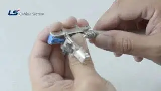 Cat.6A Shielded Field Termination Plug