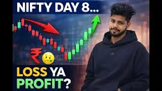 NIFTY Trading Day 8 &ndash; Aaj Profit Hua Ya Loss? #trading #stockmarket #crypto #ytshorts #trading