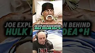 Joe Rogan Gets Emotional Talking About Hulk Hogan Dea*th #joerogan #jre #jreclips