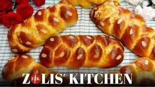 How to Make Perfect Tsoureki @Home:The Authentic Greek Easter Bread Recipe Step-by-Step Instructions