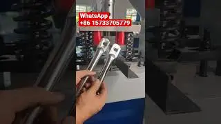 Hydraulic round pipe flattening and punching die Made in China