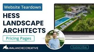 Hess Landscape Architects' Stunning Site&mdash;Why It's Failing to Attract Leads (And How to Fix It!)