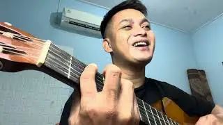 Cover gitar lagu rohani viral Walau Gunung Tak Berpindah